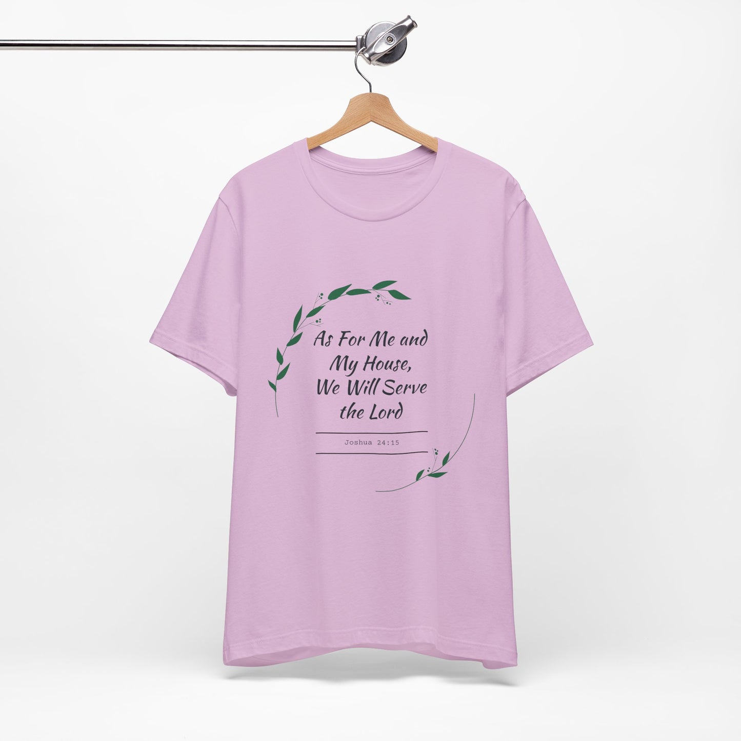 Faith-Inspired Unisex Tee, Christian Shirt, Bible Verse Apparel, Family T-Shirt, Inspirational Gift, Religious Wear