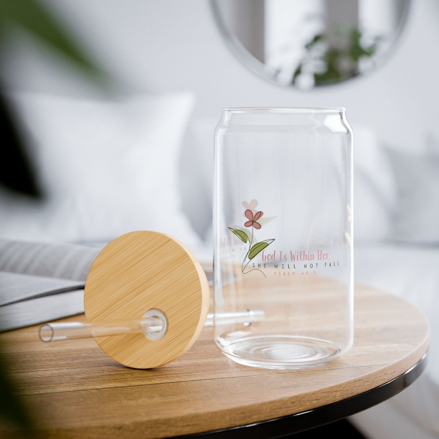 Psalm 46:5 - Sipper Glass