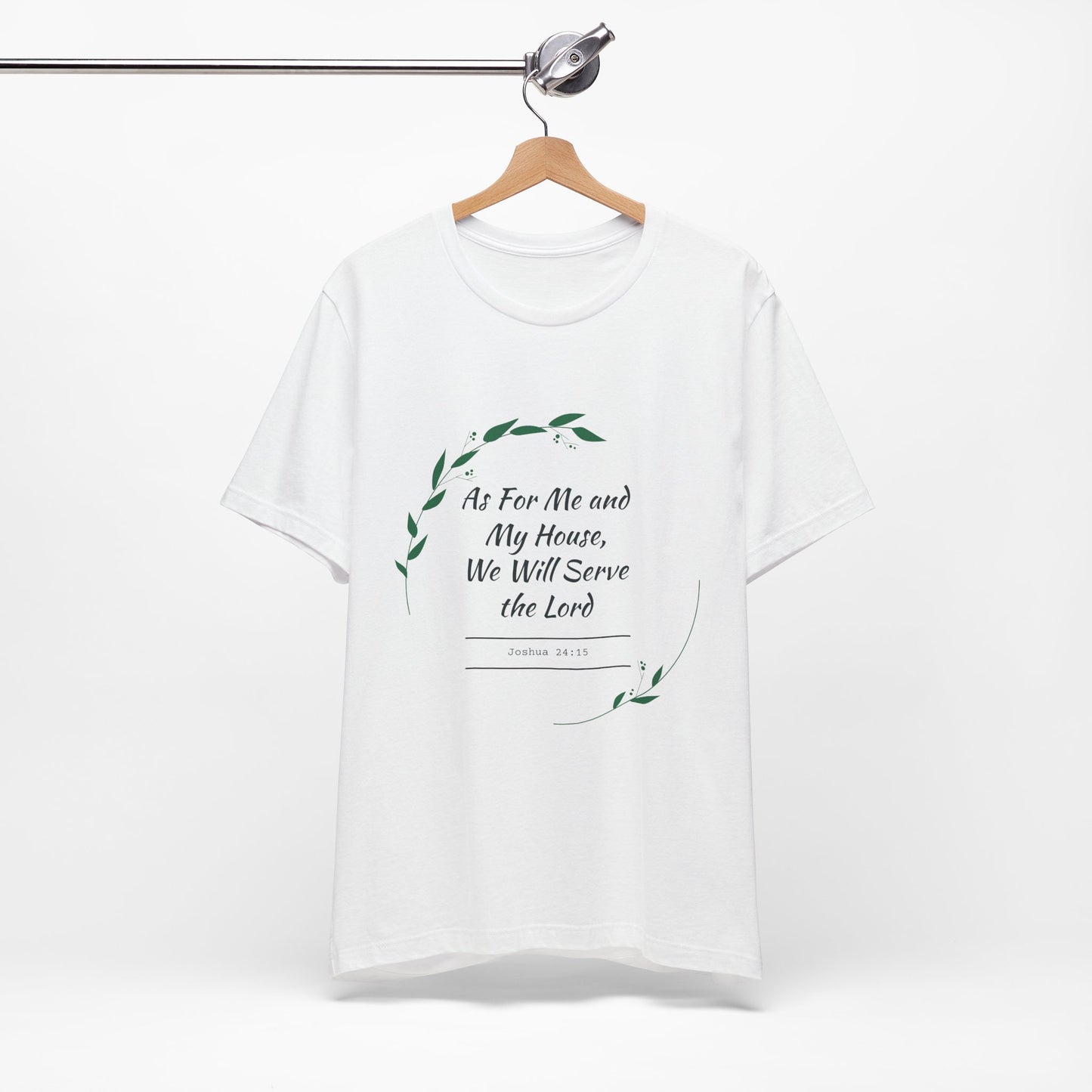 Faith-Inspired Unisex Tee, Christian Shirt, Bible Verse Apparel, Family T-Shirt, Inspirational Gift, Religious Wear