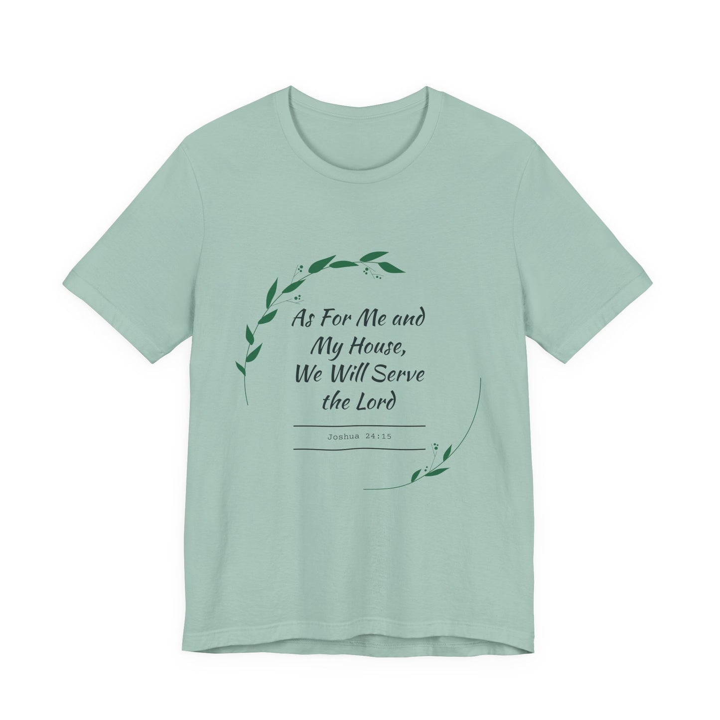 Faith-Inspired Unisex Tee, Christian Shirt, Bible Verse Apparel, Family T-Shirt, Inspirational Gift, Religious Wear