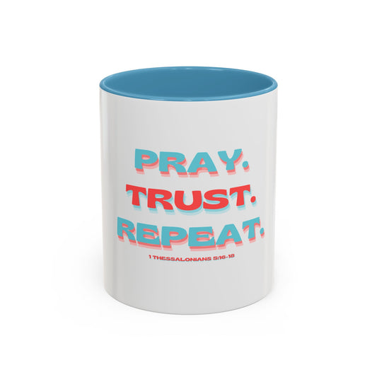 Mug Faithful Reminder featuring 1 Thessalonians 5:16-18