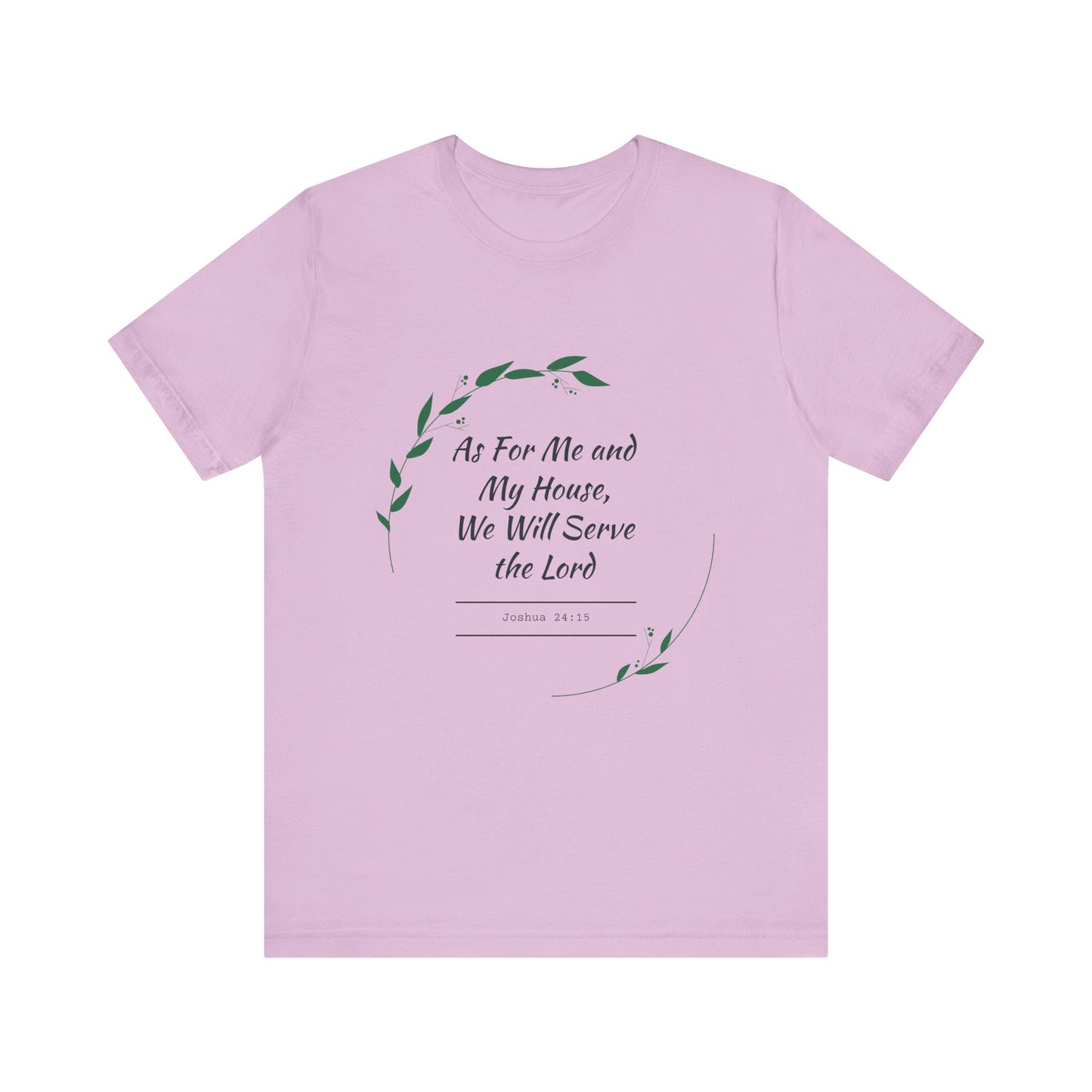 Faith-Inspired Unisex Tee, Christian Shirt, Bible Verse Apparel, Family T-Shirt, Inspirational Gift, Religious Wear