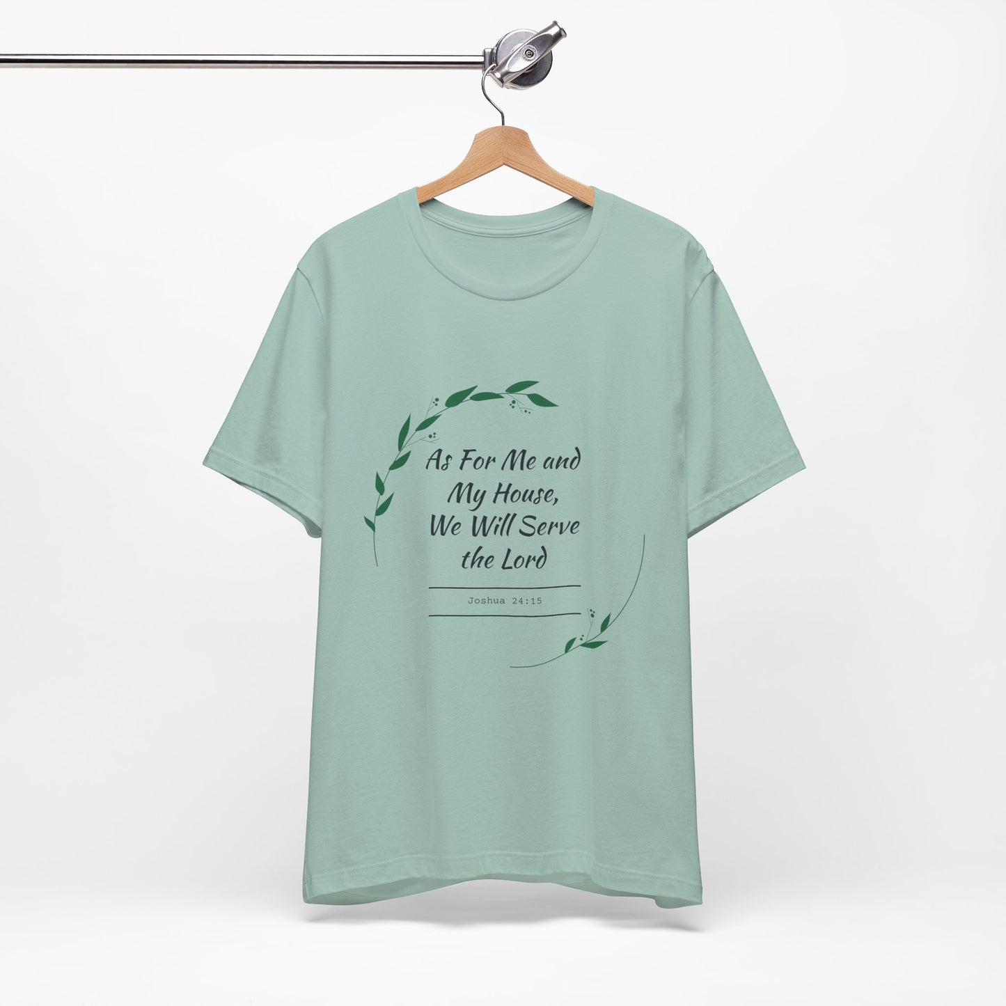 Faith-Inspired Unisex Tee, Christian Shirt, Bible Verse Apparel, Family T-Shirt, Inspirational Gift, Religious Wear