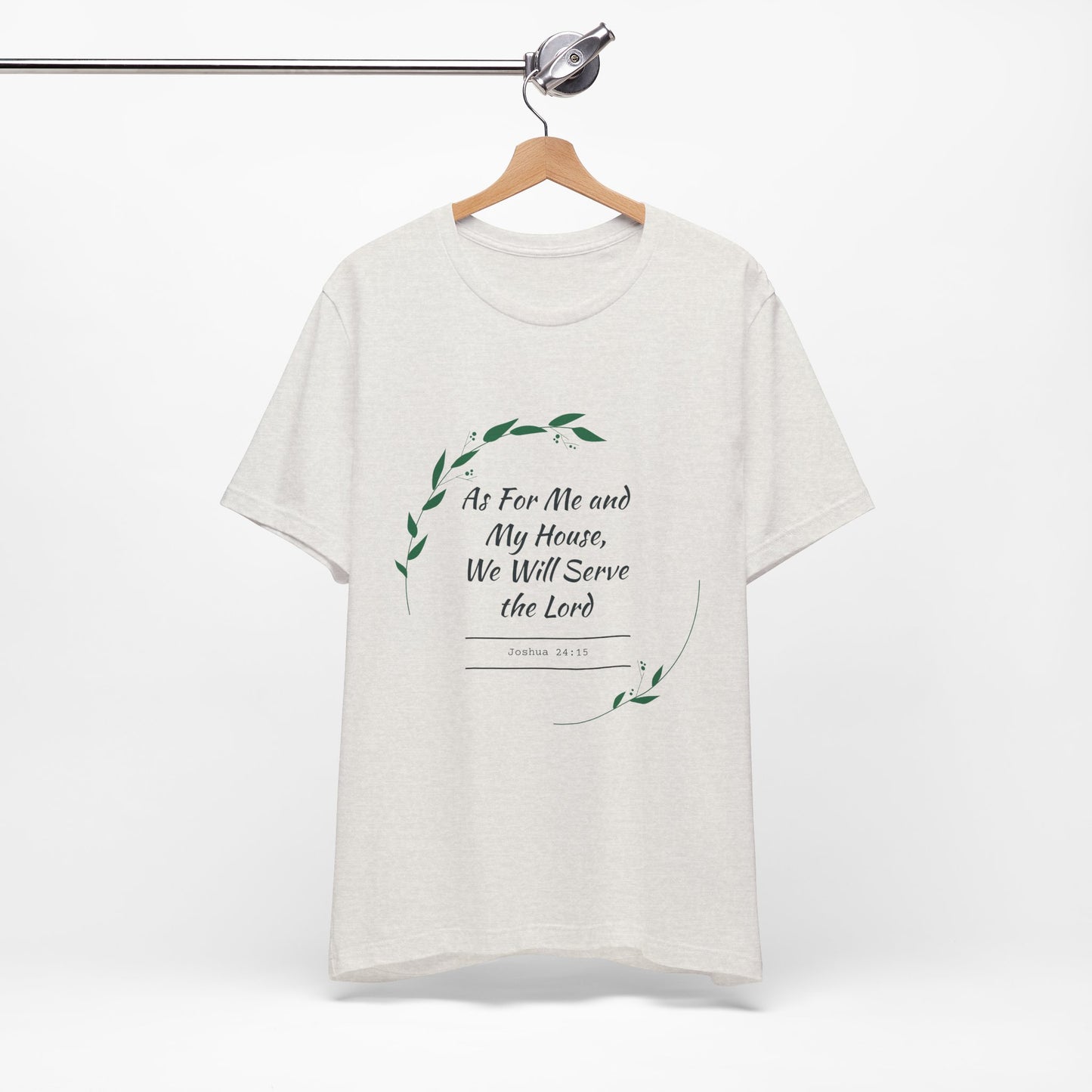Faith-Inspired Unisex Tee, Christian Shirt, Bible Verse Apparel, Family T-Shirt, Inspirational Gift, Religious Wear