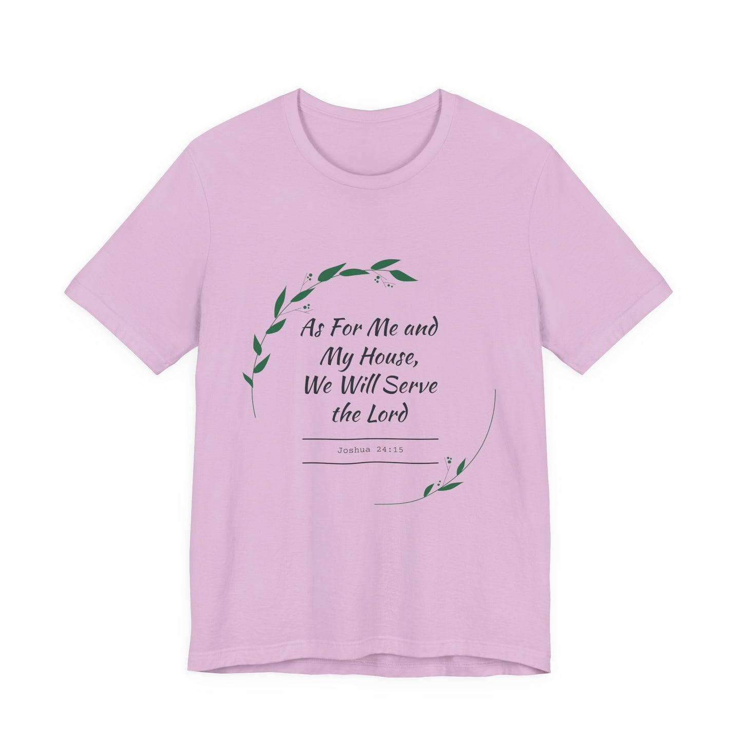 Faith-Inspired Unisex Tee, Christian Shirt, Bible Verse Apparel, Family T-Shirt, Inspirational Gift, Religious Wear