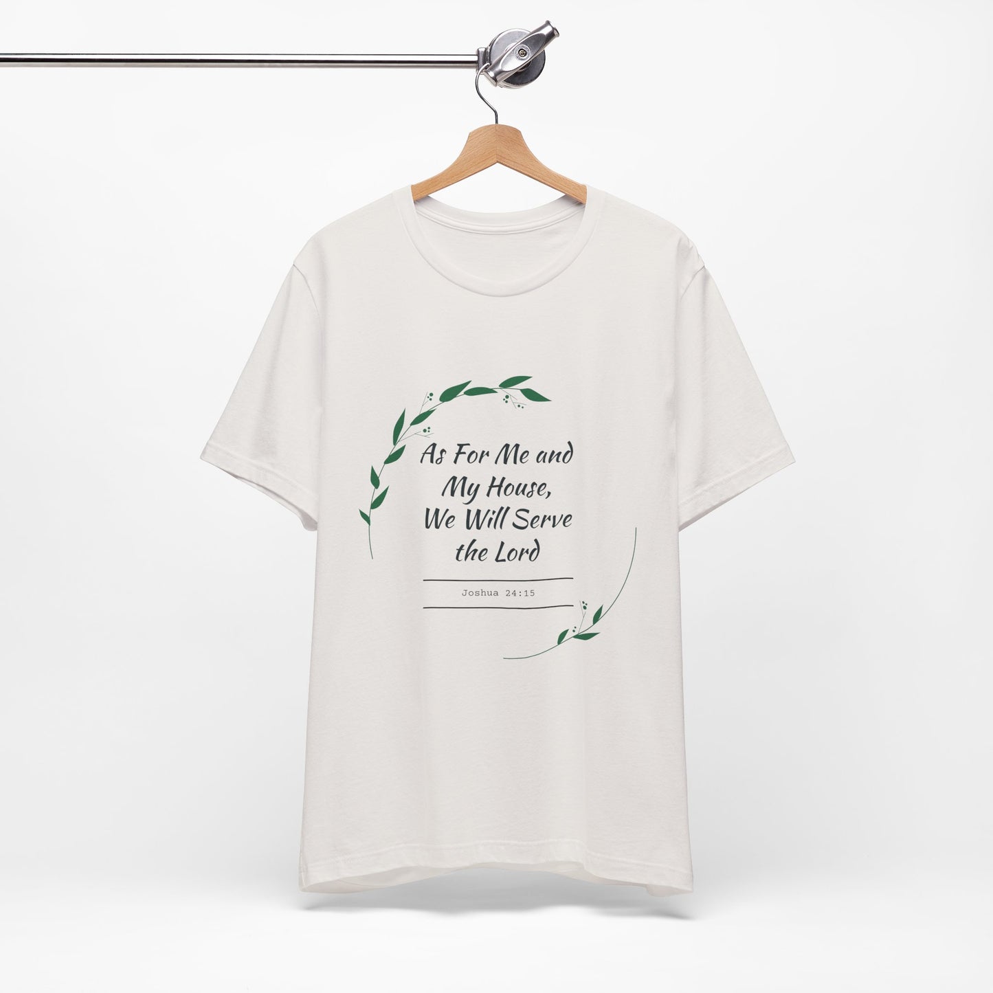 Faith-Inspired Unisex Tee, Christian Shirt, Bible Verse Apparel, Family T-Shirt, Inspirational Gift, Religious Wear