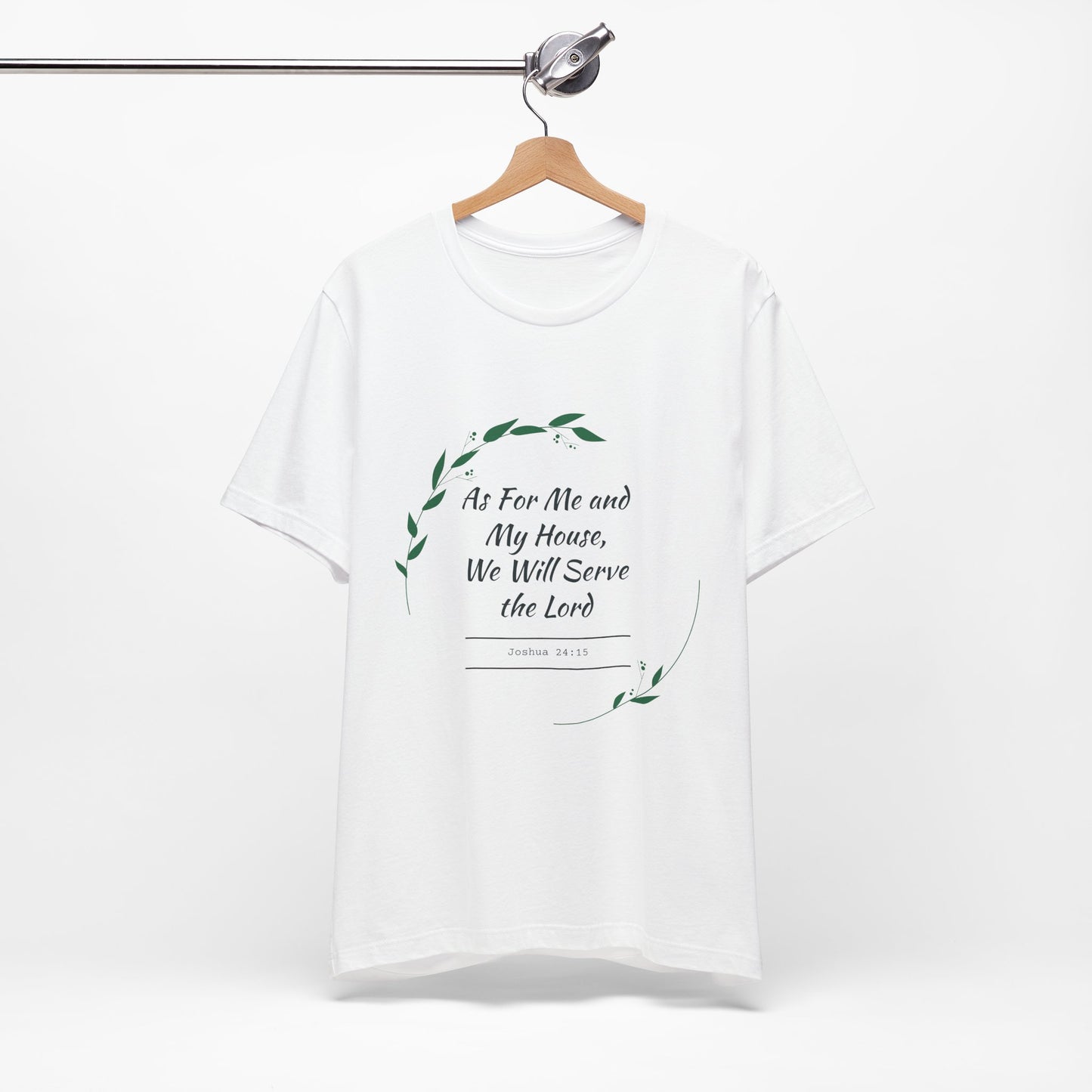 Faith-Inspired Unisex Tee, Christian Shirt, Bible Verse Apparel, Family T-Shirt, Inspirational Gift, Religious Wear
